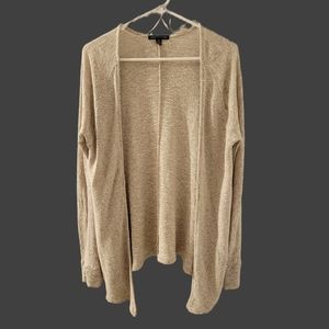 ✨️2/$20 AE Heathered Tan/Gray Cardigan Medium